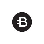 Black bytecoin (BCN) Logo Vector