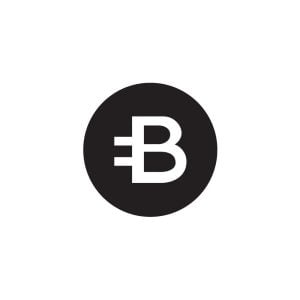 Black bytecoin (BCN) Logo Vector