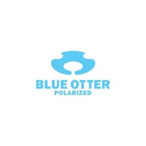 Blue Otter Polarized Logo Vector