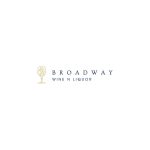 Broadway Wine N Liquor Logo Vector