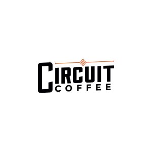 Circuit Coffee Logo Vector