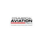 Commercial Aviation Report Logo Vector