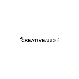 Creative Audio Logo Vector