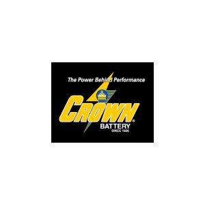 Crown Battery Logo Vector