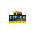 Decker Glass Warehouse Logo Vector