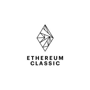 Ethereum Classic (ETC) Icon Logo Vector