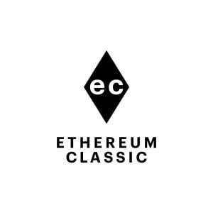Ethereum Classic (Ec) Logo Vector