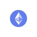 Ethereum icon logo Vector