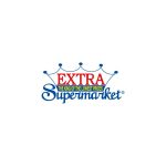 Extra Supermarket Logo Vector