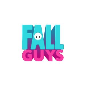 Fall Guys Logo Vector