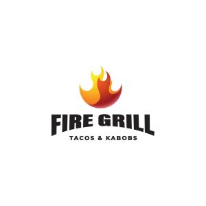 Fire Grill Logo Vector