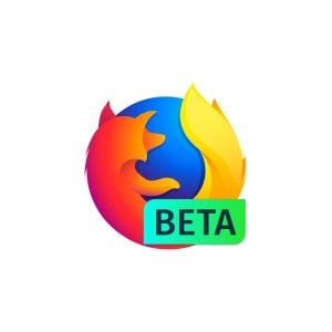 Firefox Beta Logo Vector