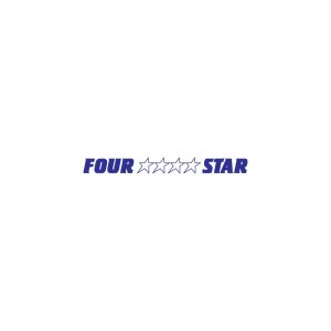 Four Star Aviation Logo Vector