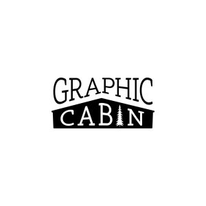 Graphic Cabin Logo Vector