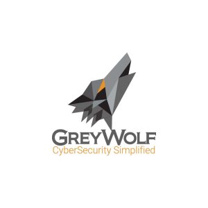 Grey Wolf CyberSecurity Logo Vector
