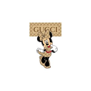 Gucci Style Minnie Mouse Logo Vector