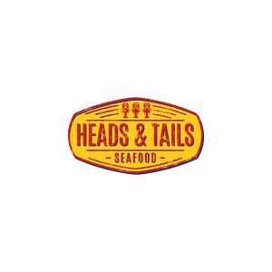 Heads & Tails Logo Vector