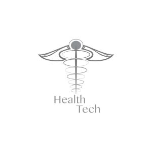 Health Tech Logo Vector
