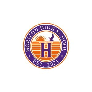 Horizon High School Logo Vector