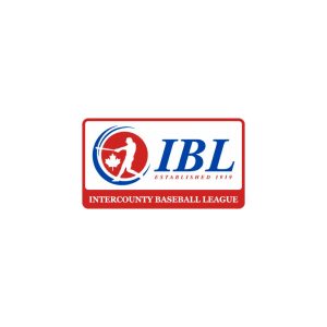 INTERCOUNTY BASEBALL LEAGUE LOGO VECTOR