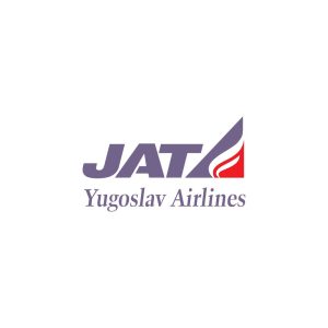 JAT Yugoslav Airlines Logo Vector