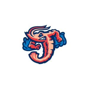 Jacksonville Jumbo Shrimp Logo Vector