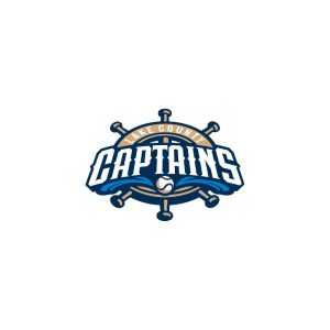 Lake County Captains Logo Vector