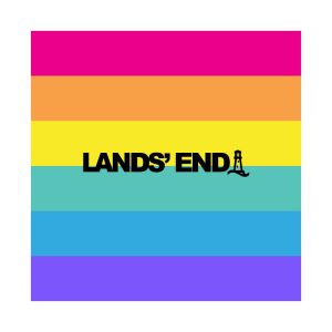 Lands End pride logo