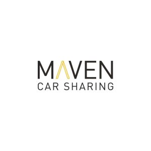 MAVEN Car Sharing Logo Vector