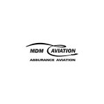 MDM Aviation Logo Vector