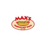 Max’s Famous Hot Dogs Logo Vector