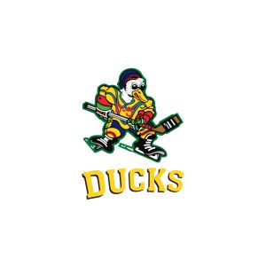 Mighty Ducks Crest Logo Vector