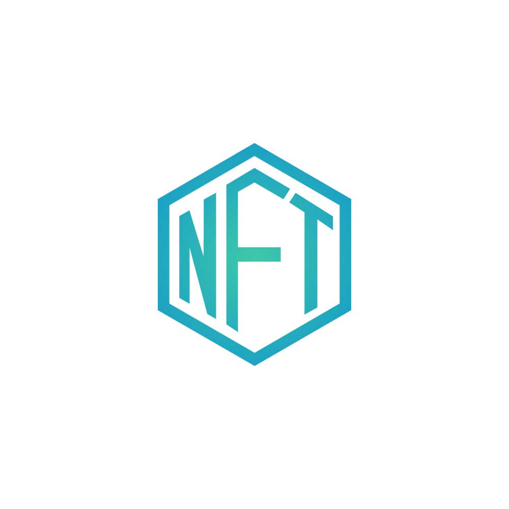 Non fungible token NFT.Technology background with circuit.NFT logo dark  blue.Crypto currency concept. 6699620 Vector Art at Vecteezy