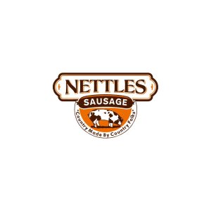 Nettles Sausage Logo Vector