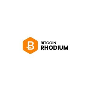 New Bitcoin Rhodium Logo