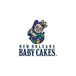 New Orleans Baby Cakes Logo Vector