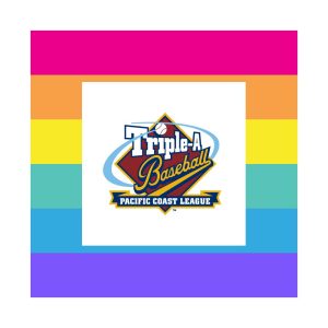 Pacific Coast League pride logo
