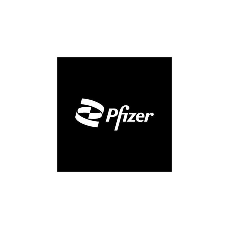 Pfizer Negative Logo Vector