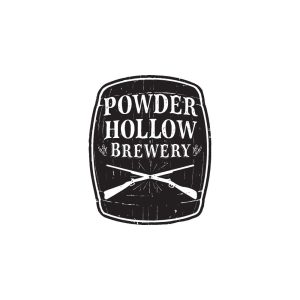 Powder Hollow Brewery Logo Vector