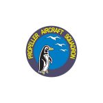 Propeller Aircraft Squadron Logo Vector