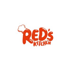 Red’s Kitchen Logo Vector