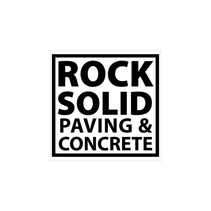 Rock Solid Paving & Concrete Logo Vector (.Ai .PNG .SVG .EPS Free
