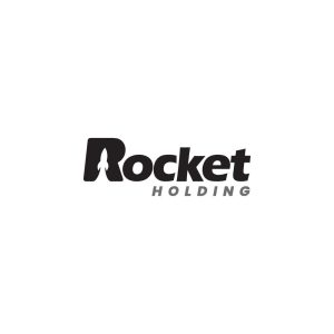 Rocket Holding Logo Vector