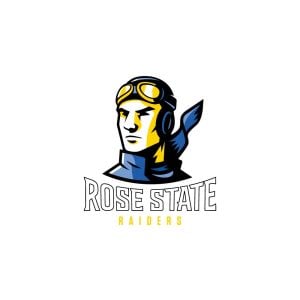 Rose State Raiders Logo Vector