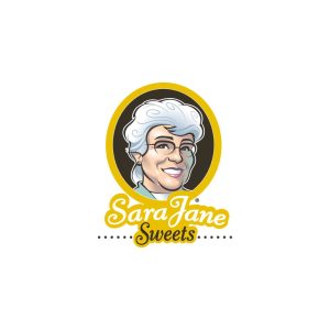 Sara Jane Sweets Logo Vector