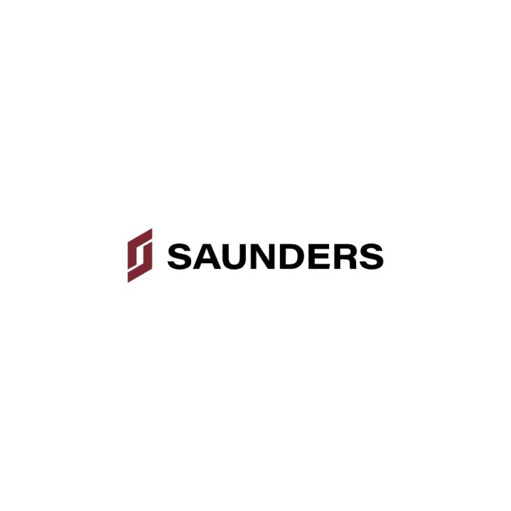 Saunders Construction Logo Vector