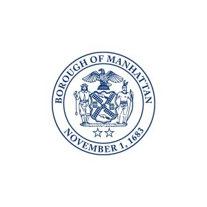 Seal of Borough of Manhattan Logo Vector