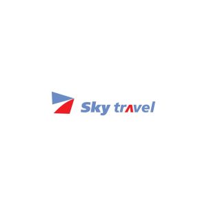 Sky Travel Logo Vector