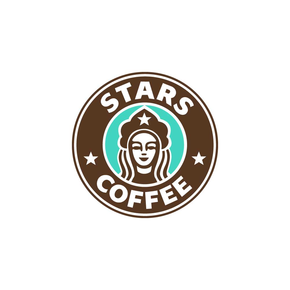Stars Coffee Logo Vector - (.Ai .PNG .SVG .EPS Free Download)