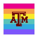 Texas A&M pride logo